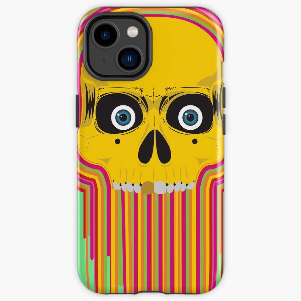 The Incredible Melting Skull iPhone Tough Case