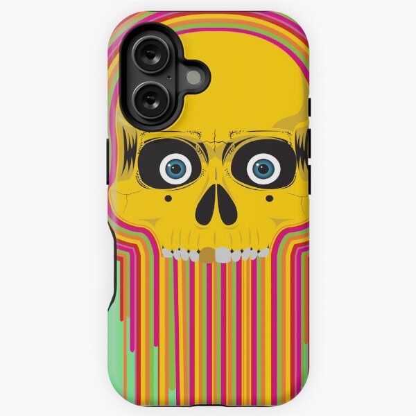 The Incredible Melting Skull iPhone Tough Case