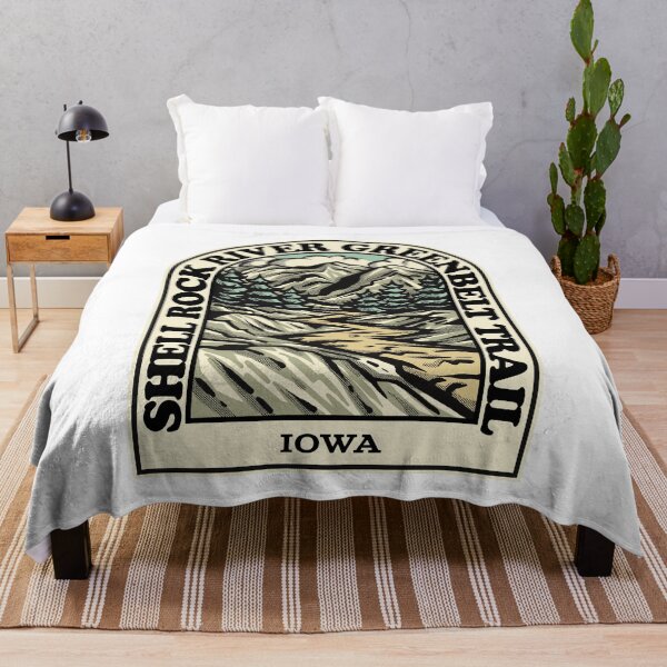 Item preview, Shell Rock River Greenbelt Trail Iowa hiking backpacking trail designed and sold by HalpinDesign.