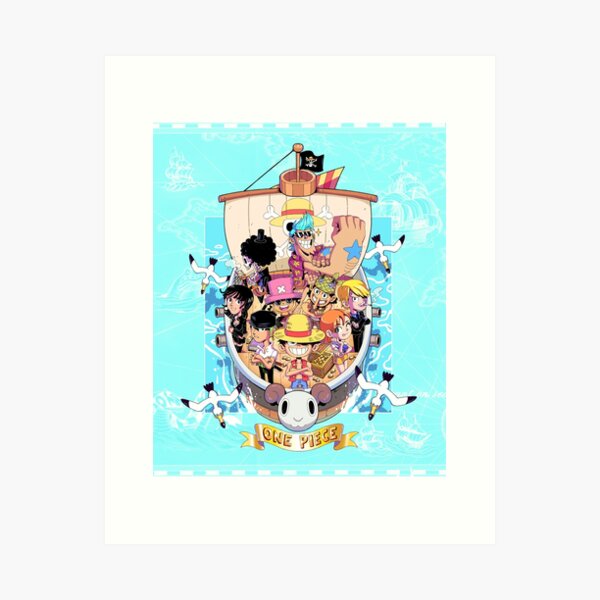 One Piece, nakamas! Art Print