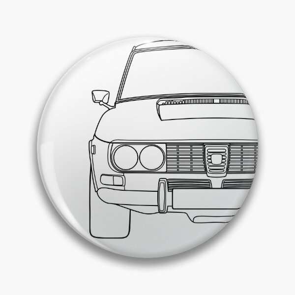Item preview, Saab 99 black lines designed and sold by EdimDesign.