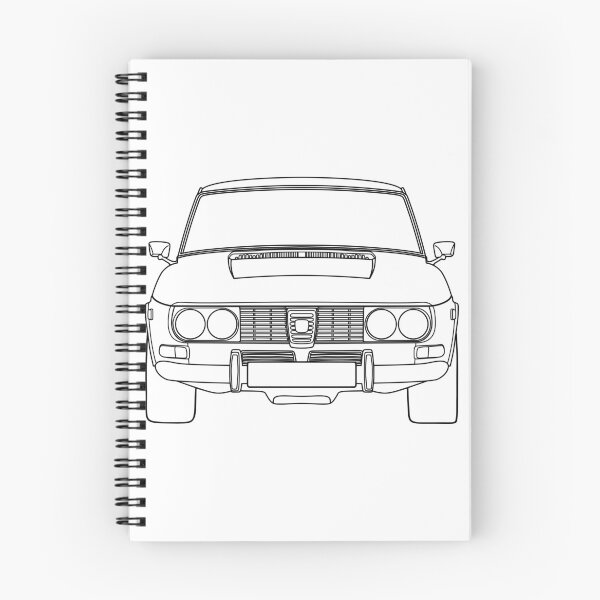 Item preview, Saab 99 black lines designed and sold by EdimDesign.