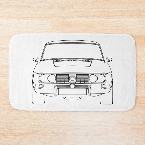 Item preview, Saab 99 black lines designed and sold by EdimDesign.