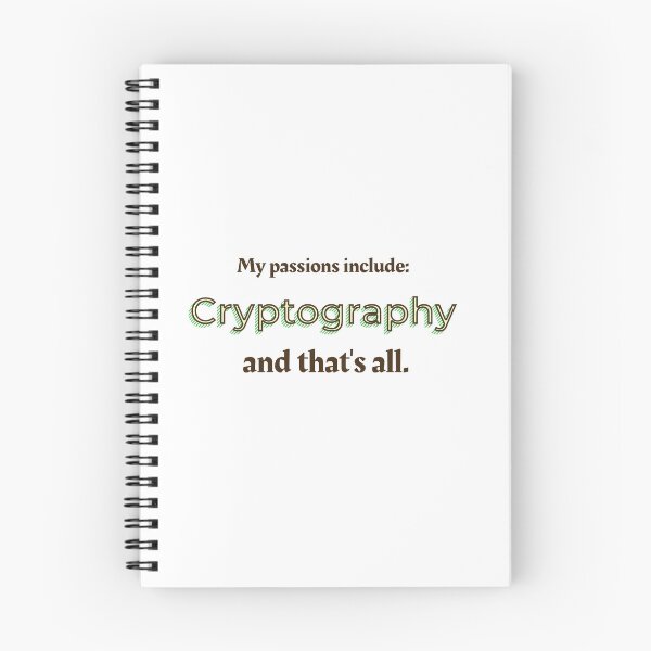 Item preview, Cryptography is my passion designed and sold by cooldesignsalot.