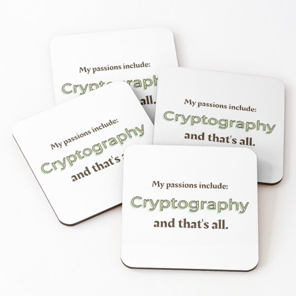 Item preview, Cryptography is my passion designed and sold by cooldesignsalot.