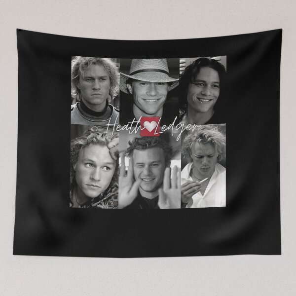 Item preview, Birthday Gift Of The Birthday Heath Ledger Collage Retro Wave designed and sold by Huffanthony3592.