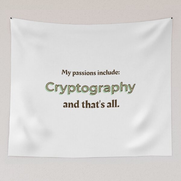 Item preview, Cryptography is my passion designed and sold by cooldesignsalot.