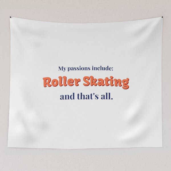 Item preview, Roller Skating is my passion designed and sold by cooldesignsalot.
