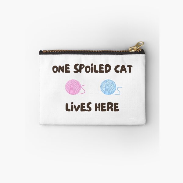 Item preview, One spoiled cat lives here designed and sold by Pixelish.