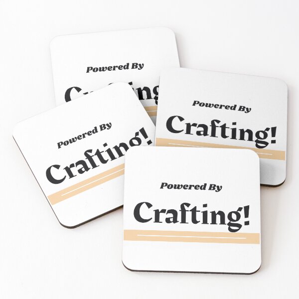 Item preview, Powered By Crafting designed and sold by cooldesignsalot.