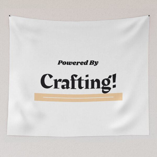 Item preview, Powered By Crafting designed and sold by cooldesignsalot.