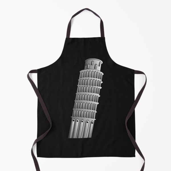 Item preview, Leaning Tower Of Pisa Design Silver T-Shirt designed and sold by DennisTesta.