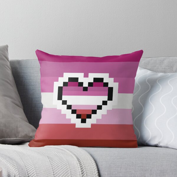Item preview, Lesbian Pride Pixel Heart designed and sold by AmyAurora.