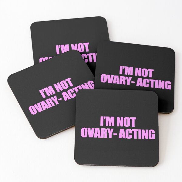 Item preview, Im not ovary acting pro choice sticker designed and sold by dariabeyger.