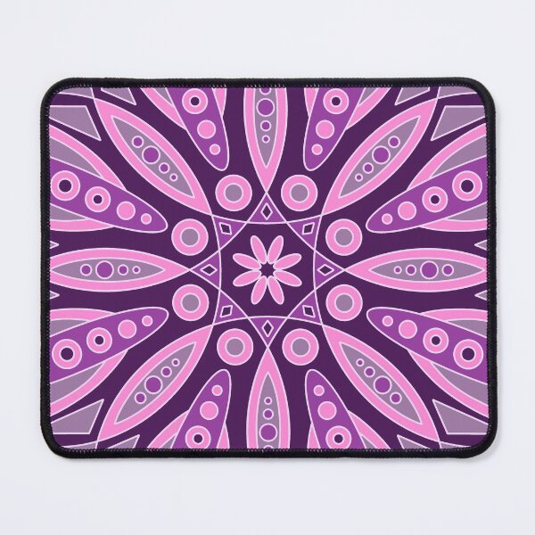 Item preview, Plum Shortbread Mandala designed and sold by Allison Stockslager.