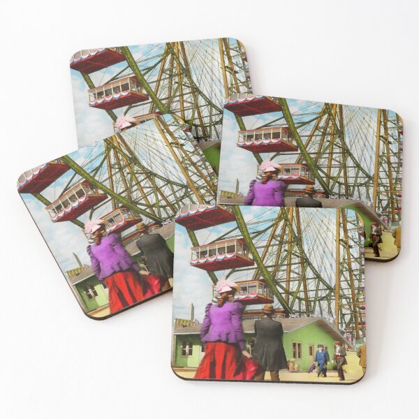 Item preview, City - Chicago,IL - Fair - The first Ferris Wheel 1893 designed and sold by Mike Savad Photography.