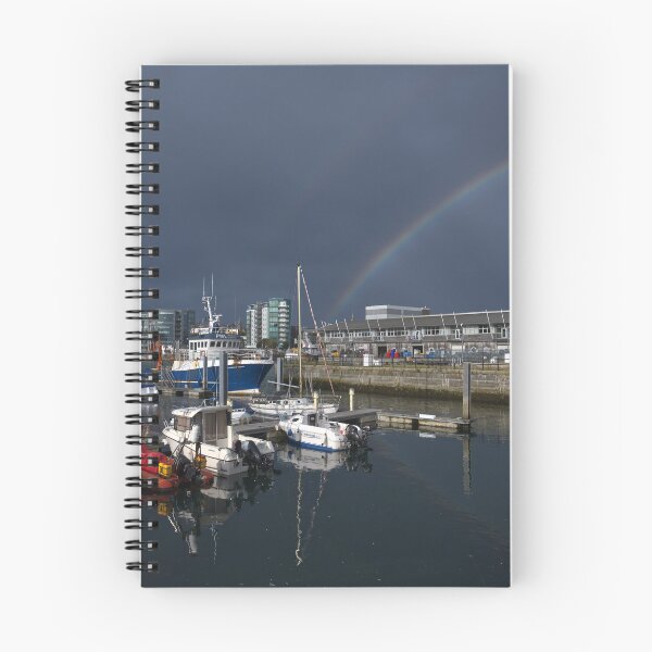 Item preview, Double Rainbow over Sutton Harbour designed and sold by days-photographic.