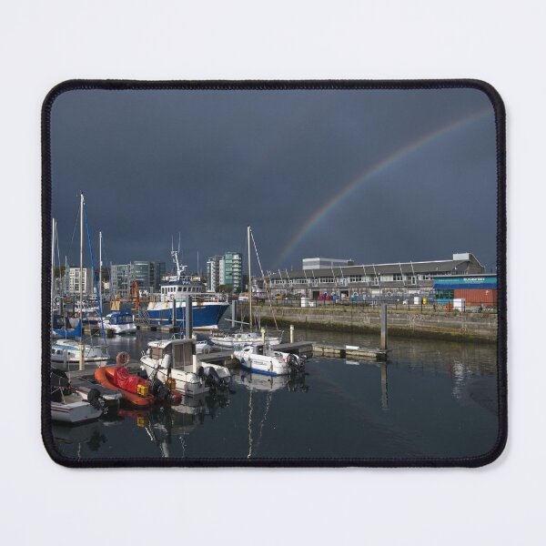 Item preview, Double Rainbow over Sutton Harbour designed and sold by days-photographic.