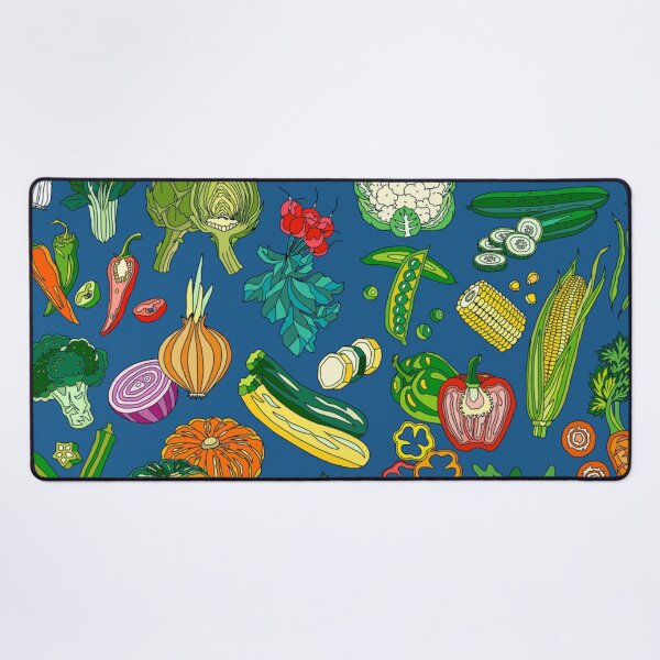 Item preview, Get Veggies in Blue designed and sold by m-lapino.