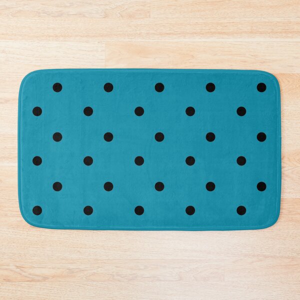 Item preview, Simple Turquoise and Black Dots designed and sold by AlinaSCorner.