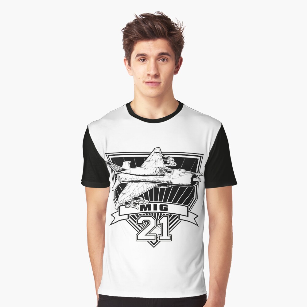 Mikoyan-Gurevich MiG-21 - Russia Unisex T-Shirt