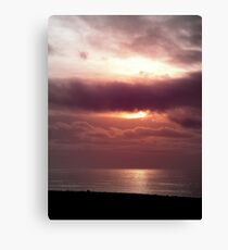 Heavy Clouds Canvas Print