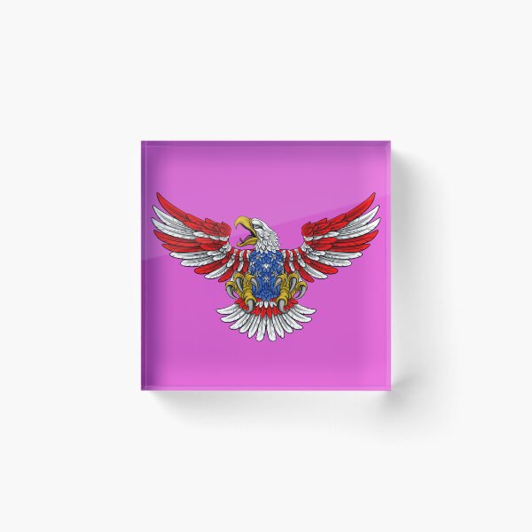 Item preview, Bald eagle with American flag | Independence Day celebration  designed and sold by KoopTroop ⭐⭐⭐⭐⭐.