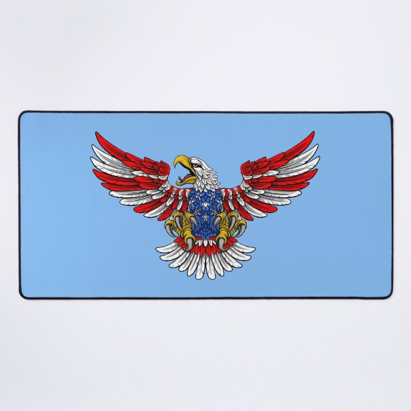 Item preview, Bald eagle with American flag | Independence Day celebration  designed and sold by KoopTroop ⭐⭐⭐⭐⭐.