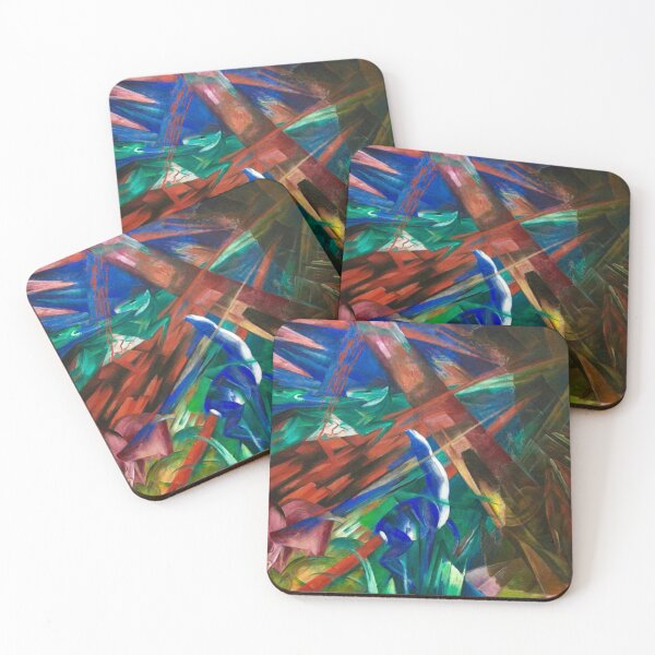 Item preview, Animal Fates (The Trees Showed Their Rings, The Animals Their Veins) by Franz Marc designed and sold by WonderweissStudio.