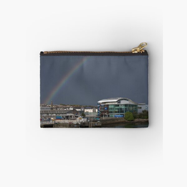 Item preview, Rainbow over Sutton Harbour designed and sold by days-photographic.