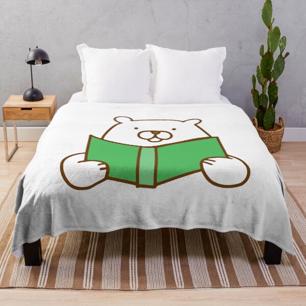 Item preview, Wise Bear Reading Anime designed and sold by JustCoolShop.