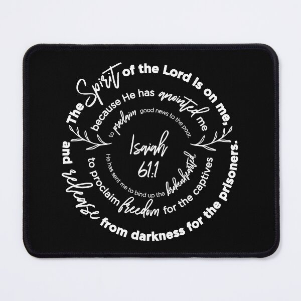 Item preview, The Spirit of the Lord is on me, Isaiah 61:1 designed and sold by AbideApparel.