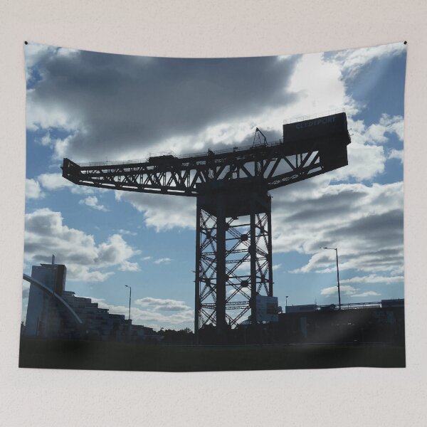 Item preview, Scottish Photography Series (Vectorized) - Finnieston Crane Glasgow  designed and sold by MacPean.