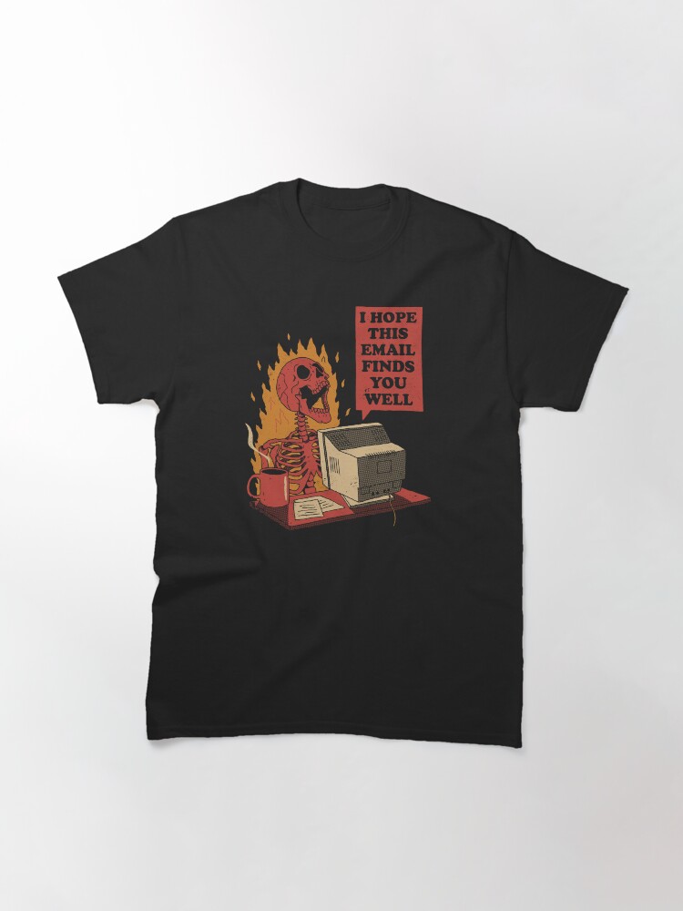 Thumbnail 3 of 7, Classic T-Shirt, You Got Mail designed and sold by DinoMike.