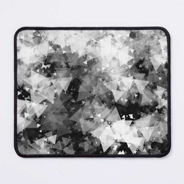 Item preview, Snow (monochrome geometric abstract) designed and sold by Nataliya-Pryk.