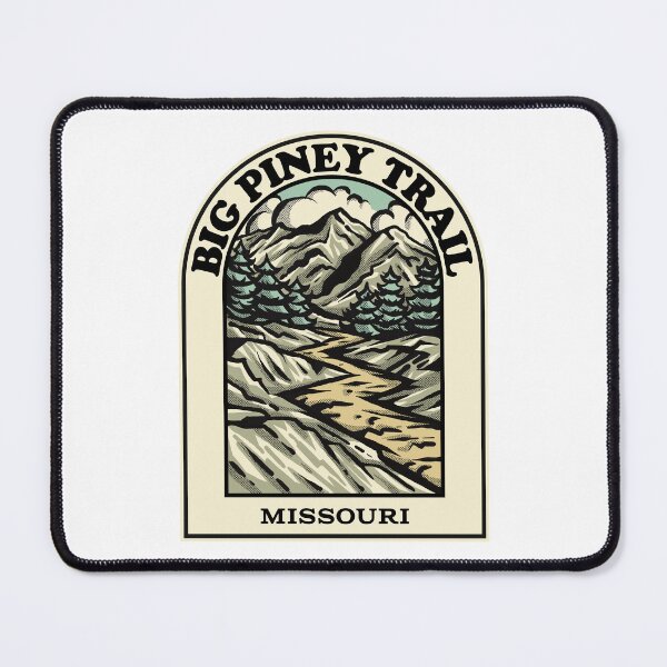 Item preview, Big Piney Trail Missouri hiking backpacking trail designed and sold by HalpinDesign.