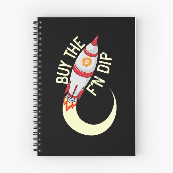 Artikelvorschau, Buy The F'n Dip Bitcoin Rocket Crypto HODL BTC Bitcoin Gear entworfen und verkauft von DynamicDesign.