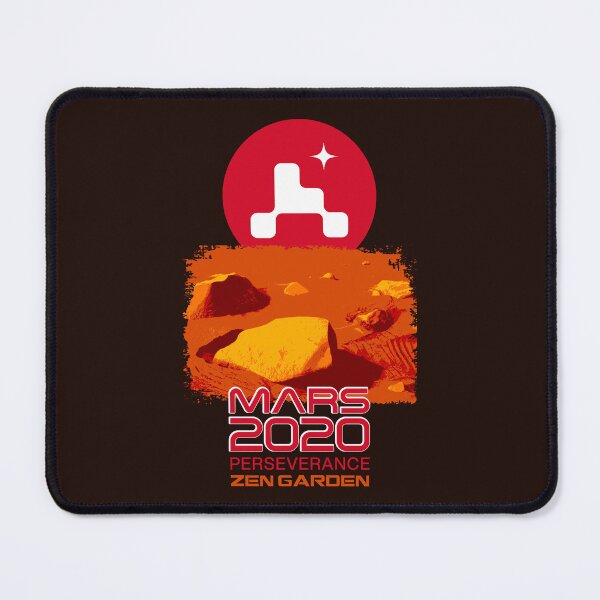 Item preview, Mars 2020 Perseverance tracks & rocks Zen garden designed and sold by SolidEarthArt.