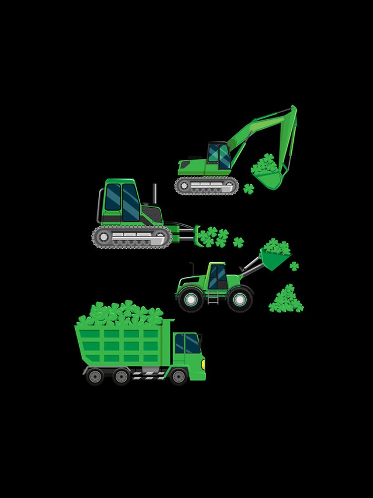 Imagen 4 de 4, Funda de iPhone con la obra Kids St. Patrick's Day Construction Boys St. Patrick's Gear, diseñada y vendida por DynamicDesign.