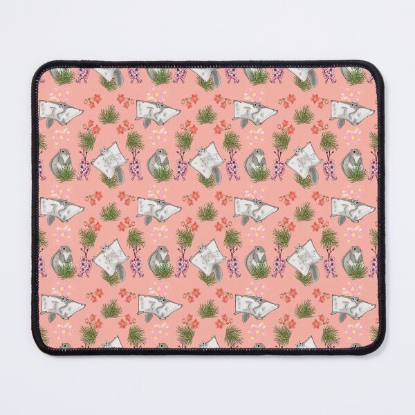 Item preview, Japanese dwarf flying squirrel and cherry blossom, peach bud designed and sold by Naty Design Prague.