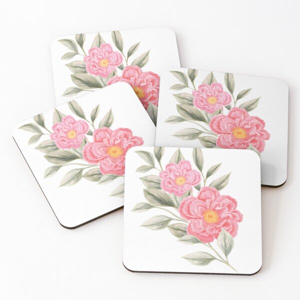 Item preview, Elegant pretty Pink Flowers Bouquet Sticker  gift for wife gift for gilfriend gift for flower lovers for botanists gift for gardeners  designed and sold by GhostAmine.