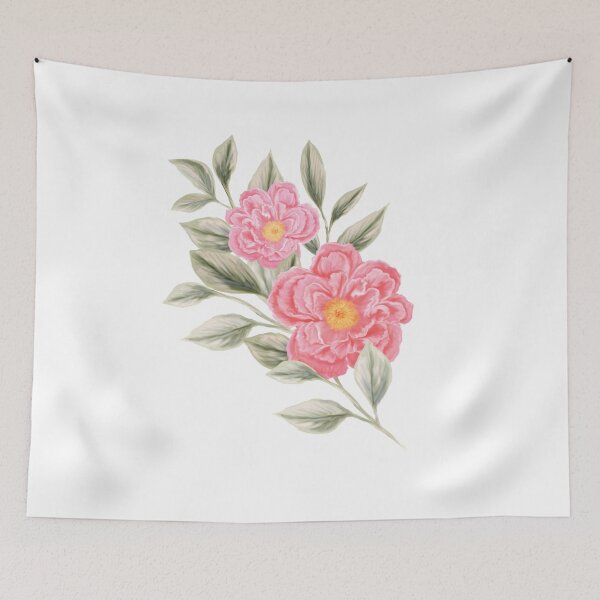 Item preview, Elegant pretty Pink Flowers Bouquet Sticker  gift for wife gift for gilfriend gift for flower lovers for botanists gift for gardeners  designed and sold by GhostAmine.
