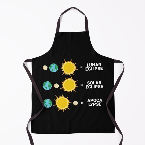 Item preview, Eclipse lunar Eclipse solar Apocalipsis Diseño divertido de la ciencia designed and sold by mrhighsky.