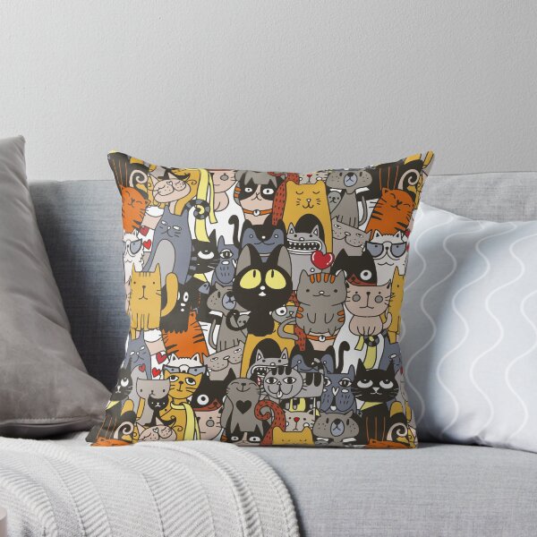 Item preview, Pop Art Graffiti Funny Cats designed and sold by SoccaTamam.