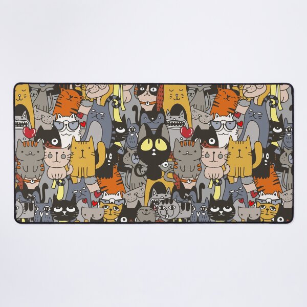 Item preview, Pop Art Graffiti Funny Cats designed and sold by SoccaTamam.