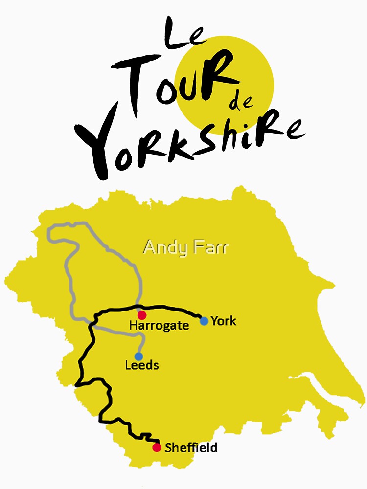 tour de france yorkshire t shirt