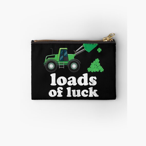 Item preview, Loads Of Luck Front End Loader Kids St. Patrick's Day Gear designed and sold by DynamicDesign.