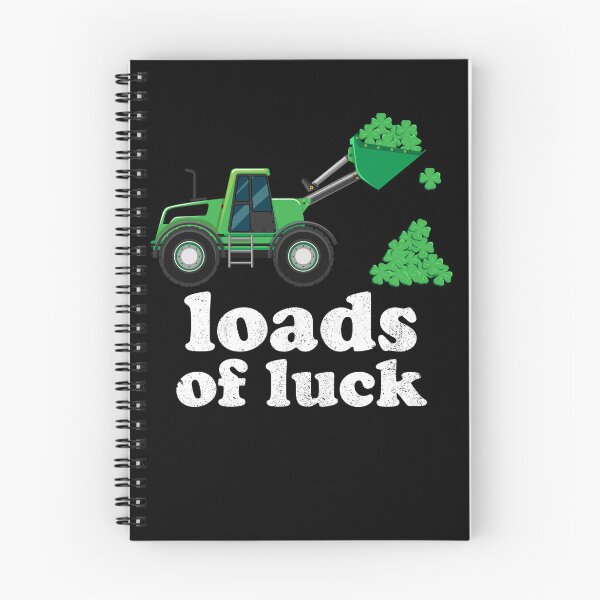 Item preview, Loads Of Luck Front End Loader Kids St. Patrick's Day Gear designed and sold by DynamicDesign.