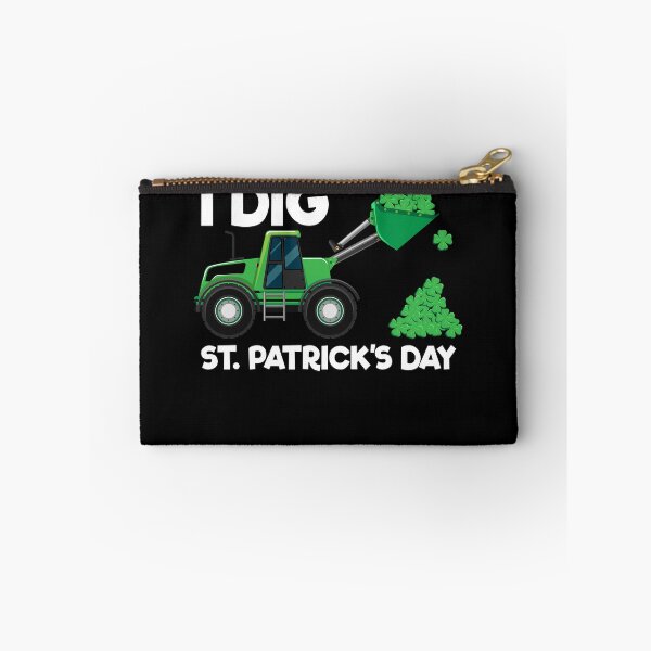 Item preview, I Dig St. Patrick's Day Front Loader Kids St. Patrick's Day Gear designed and sold by DynamicDesign.