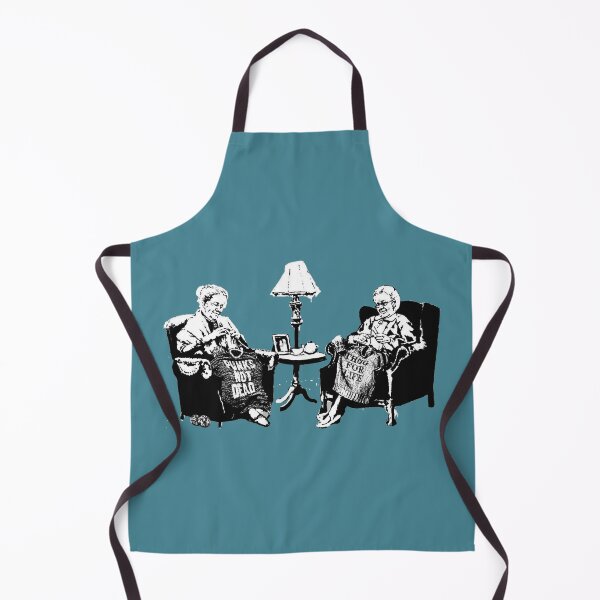 Item preview, Banksy Grannies Punk's Not Dead Thug For Life designed and sold by WE-ARE-BANKSY.